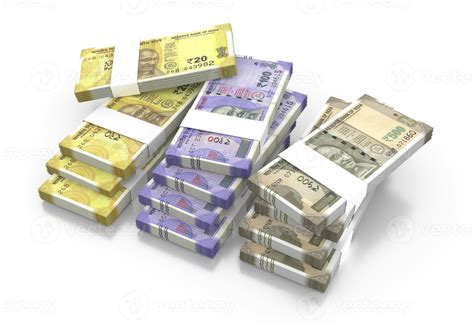 Premium Psd Indian Money Bundles Of Currency 500 Rupee