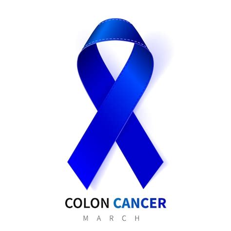 Premium Vector Colon Cancer Awareness Month