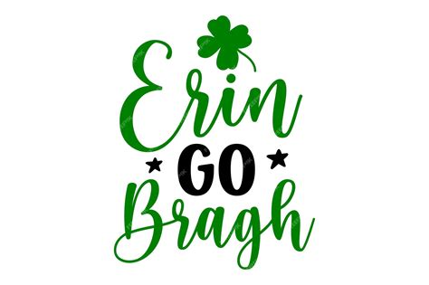 Premium Vector Erin Go Bragh