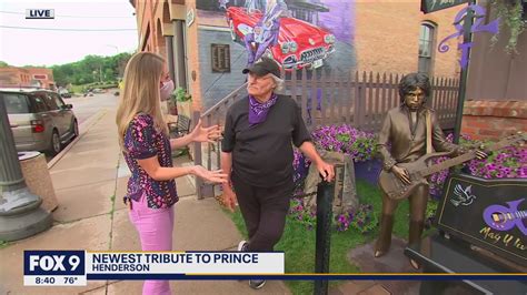 Prince Statue Completes Memorial In Town Where Purple Rain Was Filmed