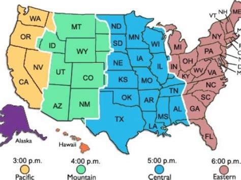 Printable Map Of The United States With Time Zones Printable Us Maps