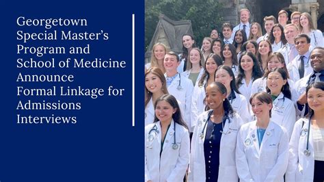 Program Overview School Of Medicine Georgetown University
