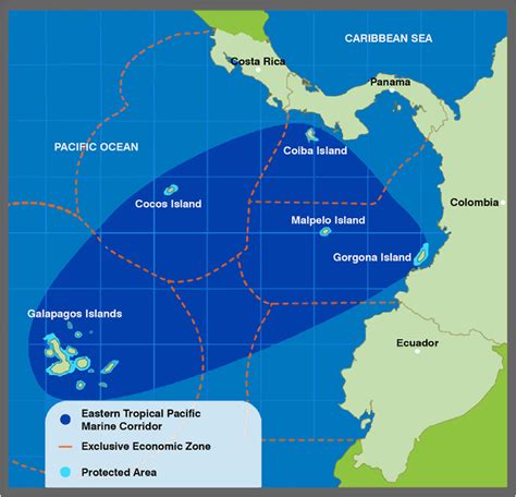 Proposed Eastern Tropical Pacific Marine Corridor Cmar This Map Was