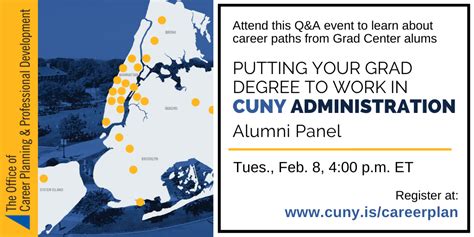 Putting Your Grad Degree To Work In Cuny Administration Career