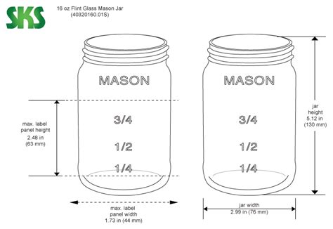 Quart Jar Dimensions