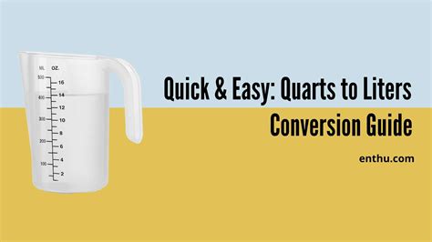 Quarts To Lbs Conversion