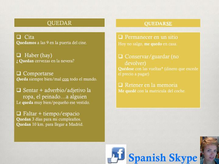 Quedar Vs Quedarse In Spanish 8 Use Cases With Examples