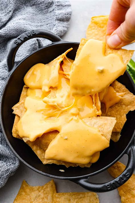 Quick And Easy Nacho Cheese Recipe Baking Mischief Easy Nacho