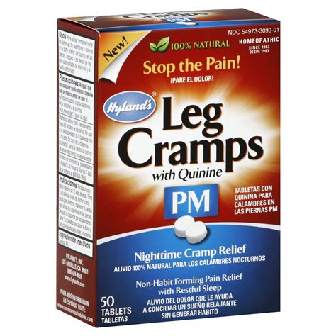 Quinine And Leg Cramps