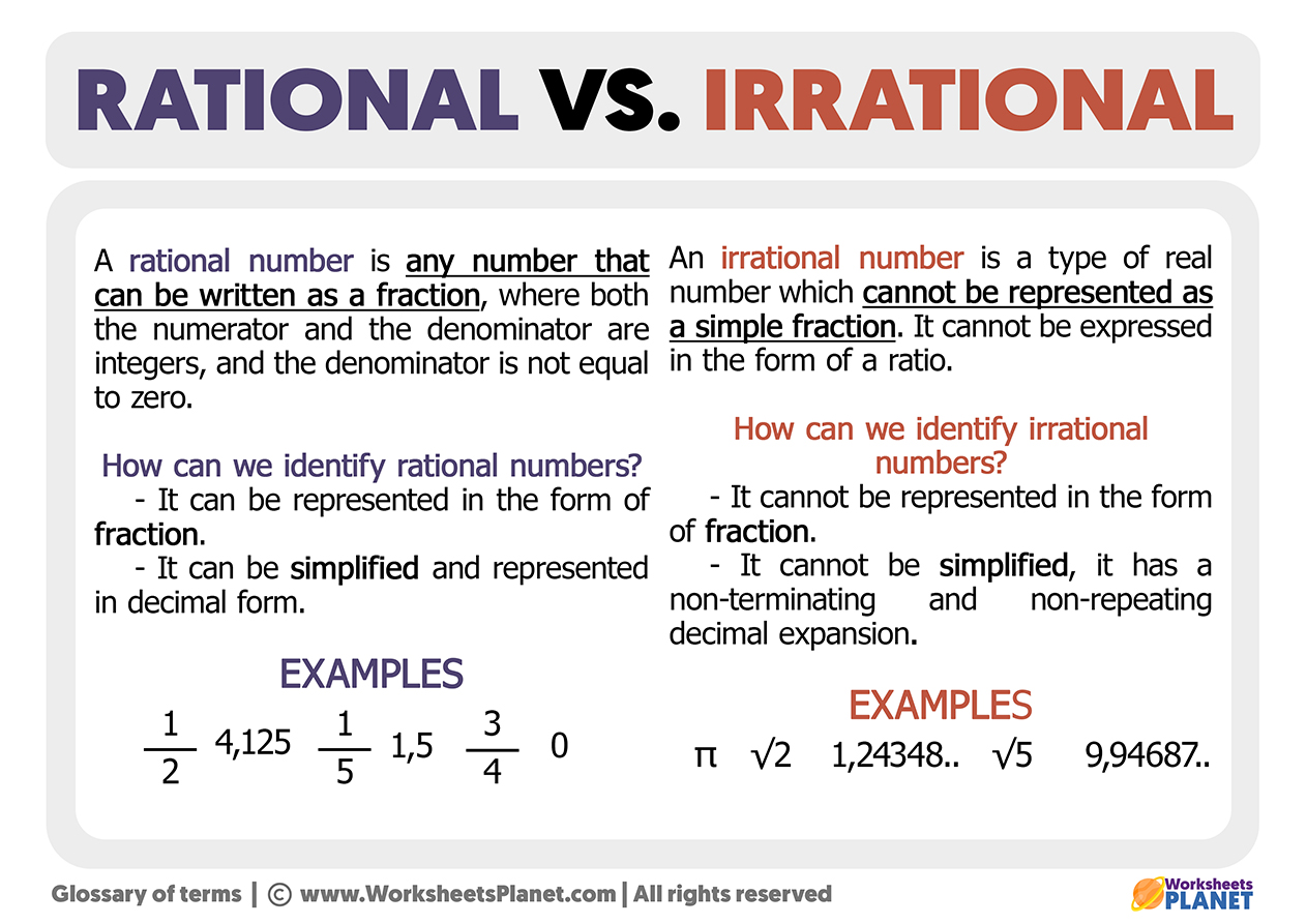 Rational And Irrational Numbers Ppt