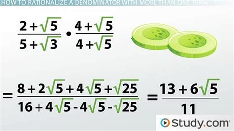 Rationalizing The Denominator Examples Videos Solutions Activities