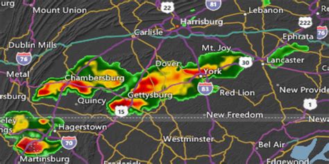 Real Time Central Pa Flood Tracking Map