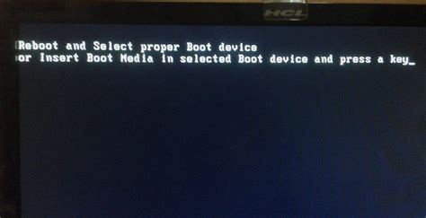 Reboot And Select Proper Boot Device Windows 7 8 10 Error