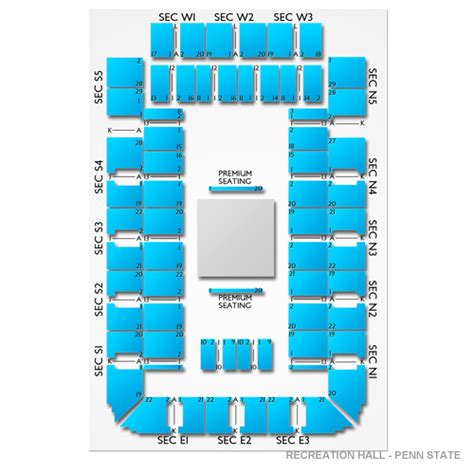 Rec Hall Seating Chart Penn State Portal Posgradount Edu Pe