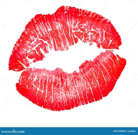 Red Lip Print
