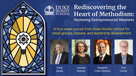 Rediscovering The Heart Of Methodism Nurturing Entrepreneurial Mindsets