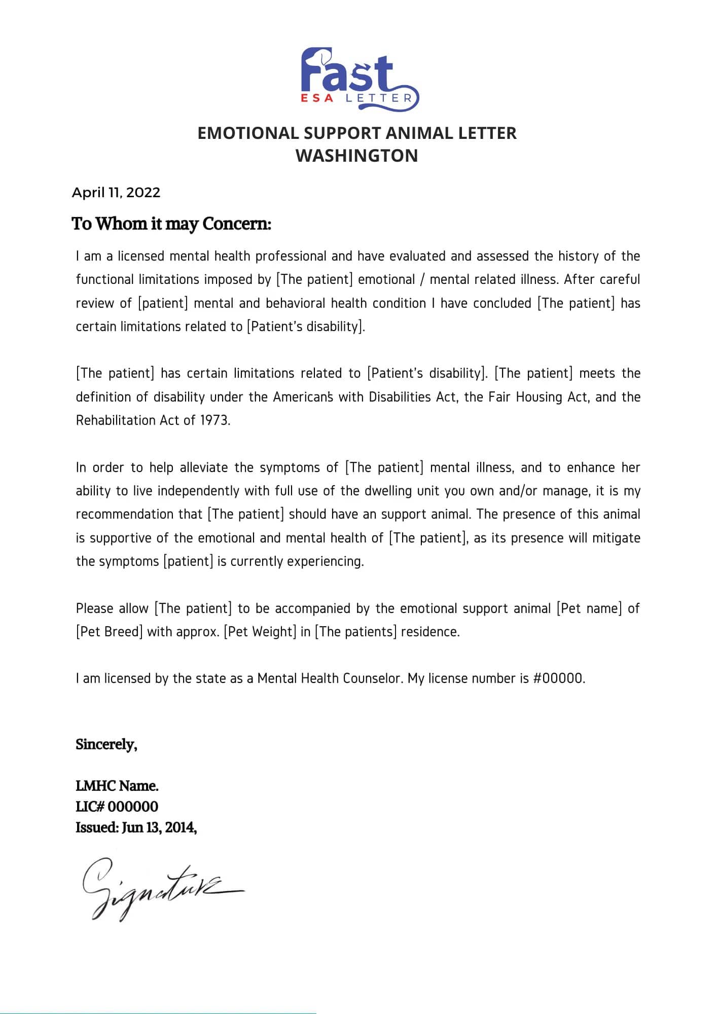 Registering Your Cat As An Emotional Support Animal Fast Esa Letter