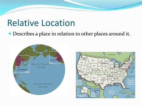 Relative Location Defined Simply