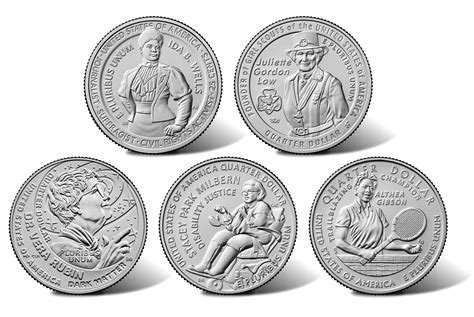 Release Dates For 2023 American Women Quarter Dollars Set