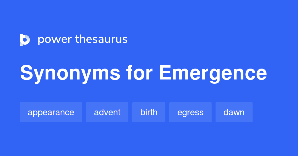 Review Emergence Synonyms 2022 News
