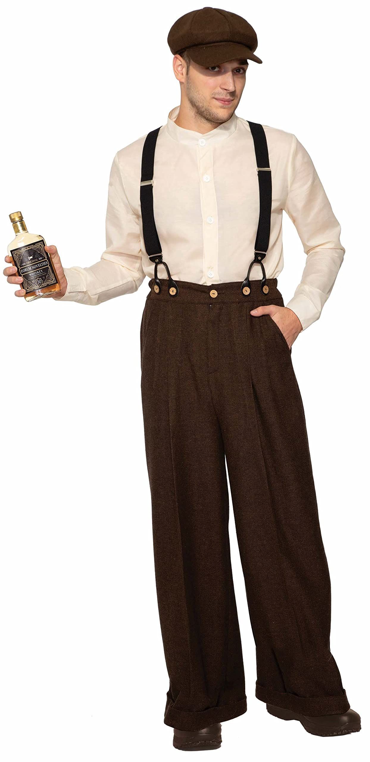Roaring 20S Bootlegger Adult Costume Vintage Hollywood Style