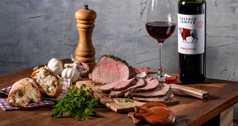 Roast Beef Spanish Herbs Tussock Jumper Wines