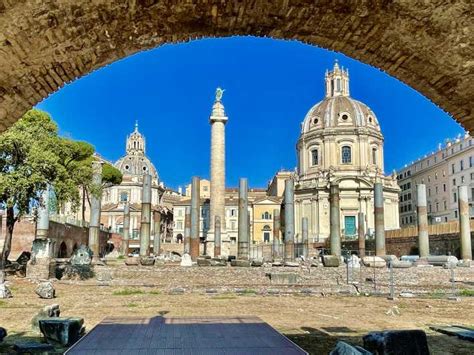 Rome Trajan S Markets Column And Forum Private Tour Getyourguide