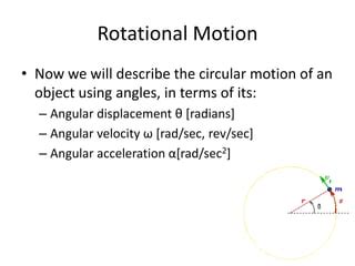 Rotational Motion Pt2