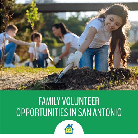 San Antonio Volunteer Opportunities For The Whole Family Country Home