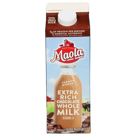 Save On Maola Rich Chocolate Milk Reduced Fat Order Online Delivery Giant