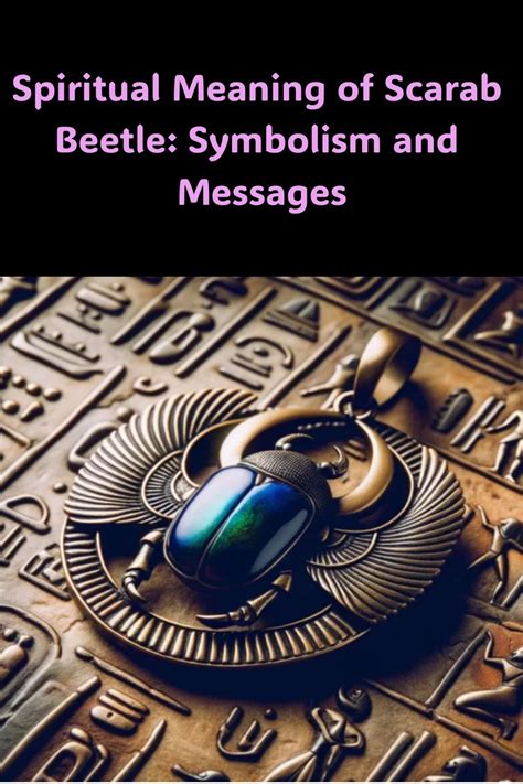 Scarab Beetle Symbolism And Meaning Your Spirit Animal