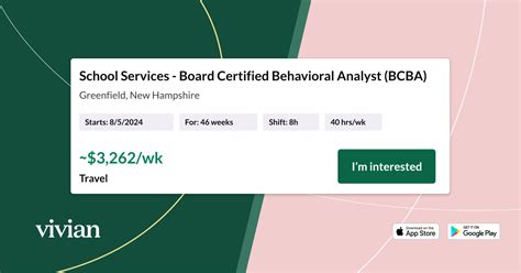 School Services Board Certified Behavioral Analyst Bcba In Oneonta
