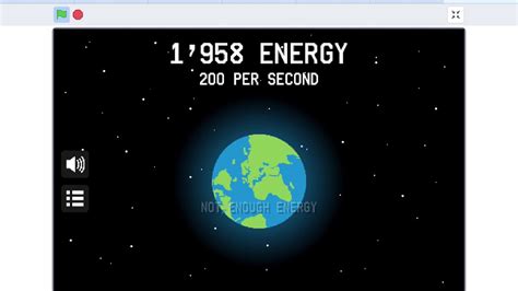 Scratch Planet Clicker Game
