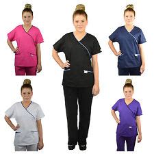Scrubshine Medical Scrubs Set Uniform Nurse Bn Choose Size Colour