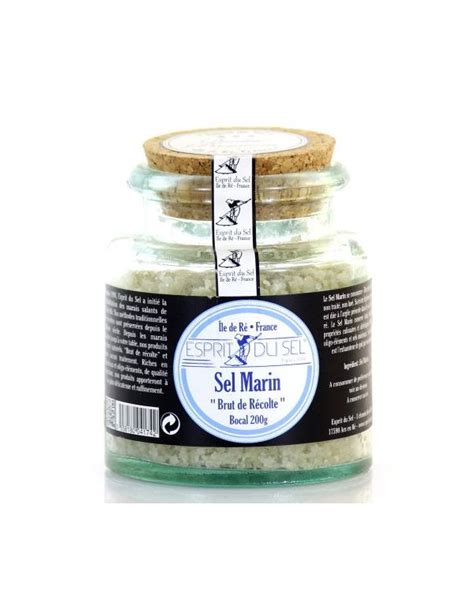 Sel Marin Iie De R Bocal En Verre Achat Vente Sel Fran Ais