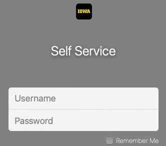 5 Self Service UIowa Tips