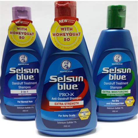 Selsun Blue Anti Dandruff Shampoo Treatment Shampoo Medicated Shampoo 1