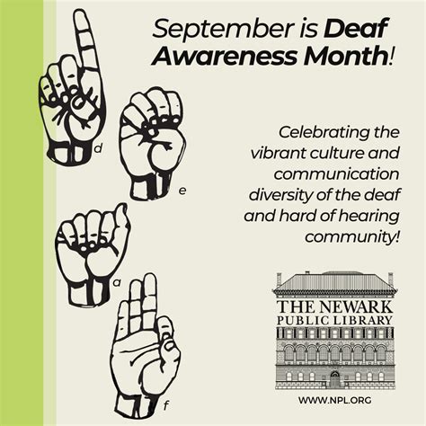 September Deaf Awareness Month Manimundo De