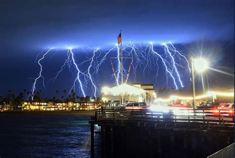 Severe Thunderstorms Hit Southern California