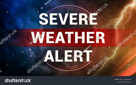 Severe Weather Alert Meaning