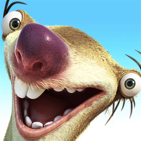 Sid Ice Age Adventures Sloth Manfred Scrat Png 1024X1024px Sid