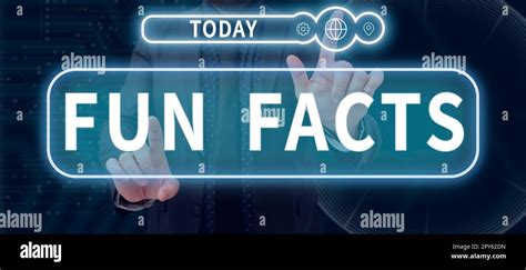 Sign Displaying Fun Facts Word For Short Interesting Trivia Which