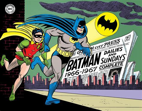 Silver Age Batman Comic Strip Collection Annouced By Idw And The