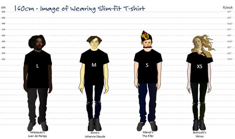 Size Guide 160Cm 5 Feet 3 Inches