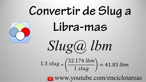Slug to LBM Converter