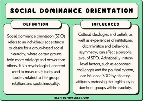 Social Dominance Orientation Definition And Examples 2024