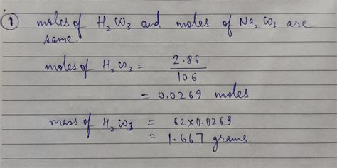 Solved A 3 81 Gram Sample Of Nahco3 Was Completely Decomposed In An