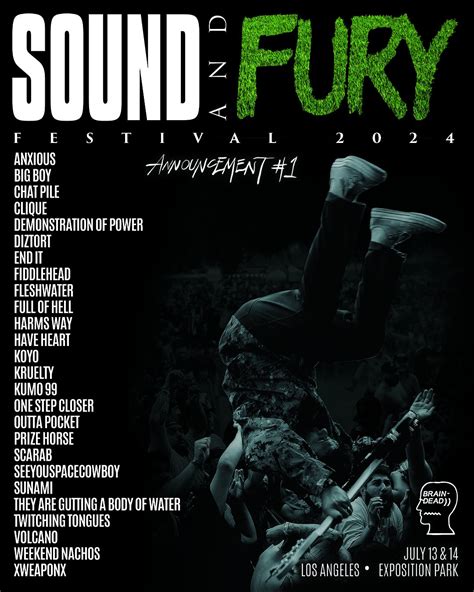 Sound And Fury Announces Full 2024 Lineup