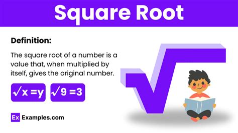 Square Root Formula What Is Square Root Formula Examples