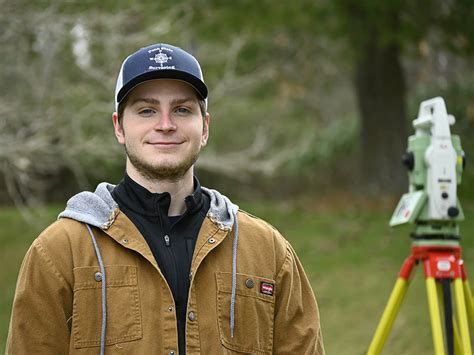 Student Combines Interests Through Penn State Wilkes Barre S Surveying